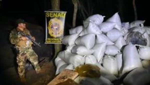 Paraguay: 9 Tons of marijuana seized in border area with Brazil