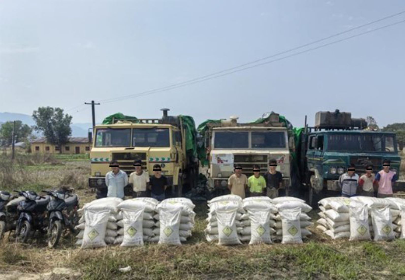 Over 36 Tonnes Of Controlled Chemicals Seized In Northern Myanmar