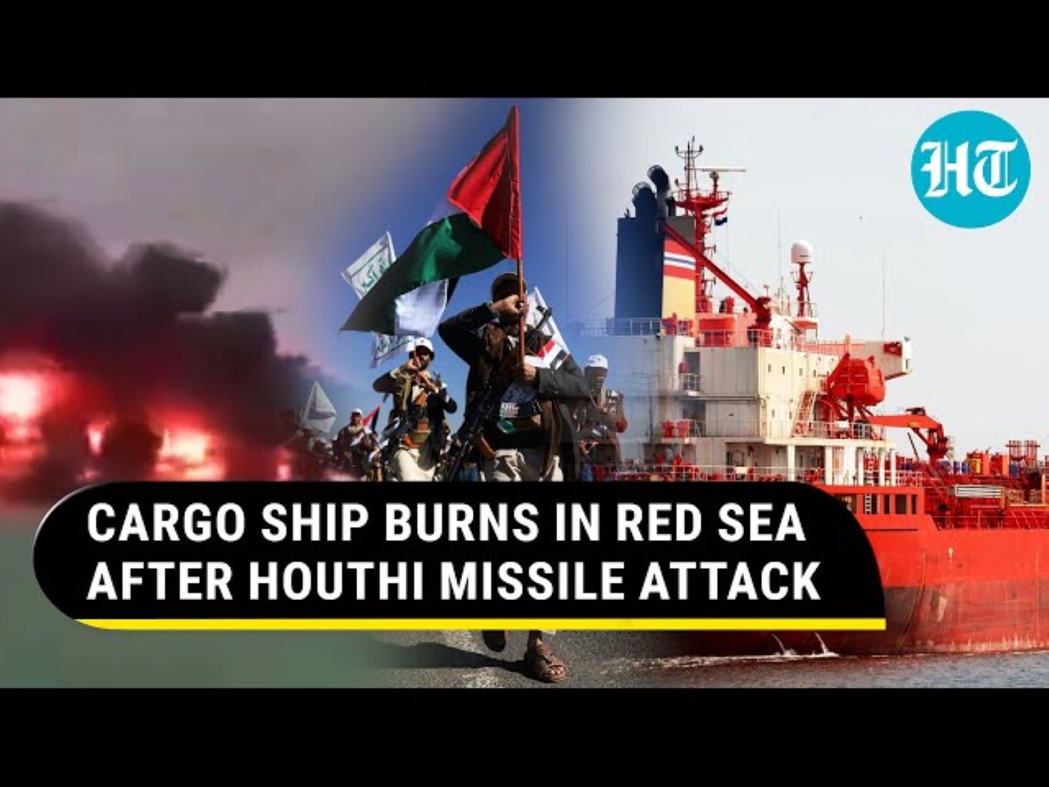 Yemen’s Houthis Attack Two U.S. Warships, Two Israeli Cargo Vessels