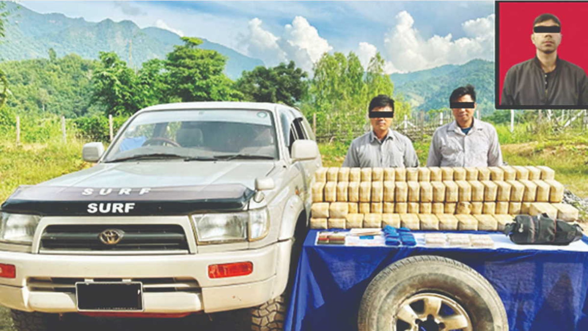 Over One Million Stimulant Tablets Seized In Central Myanmar