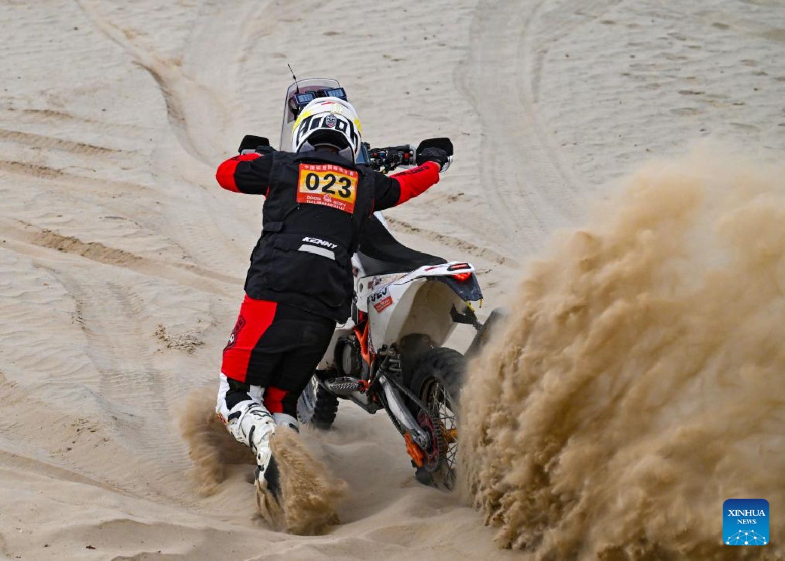 Mongolian Rider Pursues Passion For Racing In Taklimakan Rally