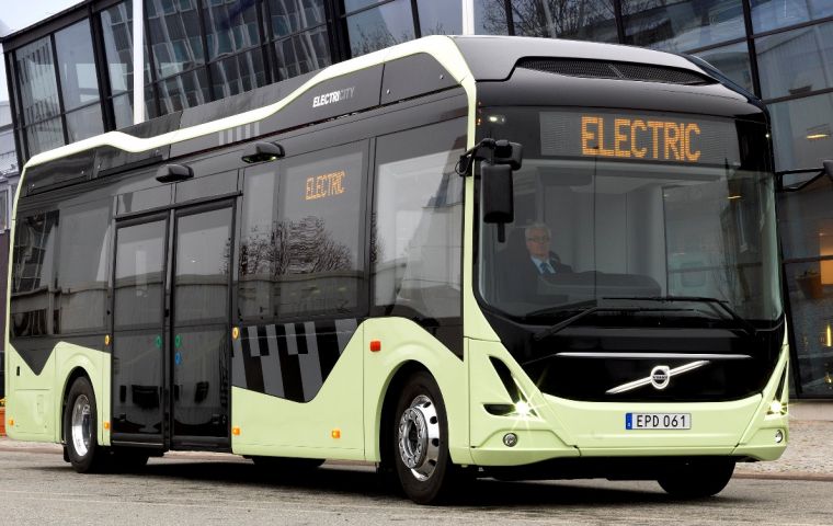 Taiwanese company gets deal to build electric buses in Paraguay