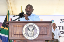 President Ramaphosa reiterates South Africa government’s commitment to service delivery