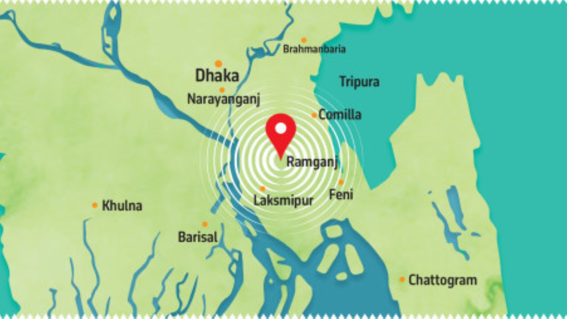 5.4-Magnitude Earthquake Shook Parts Of Bangladesh