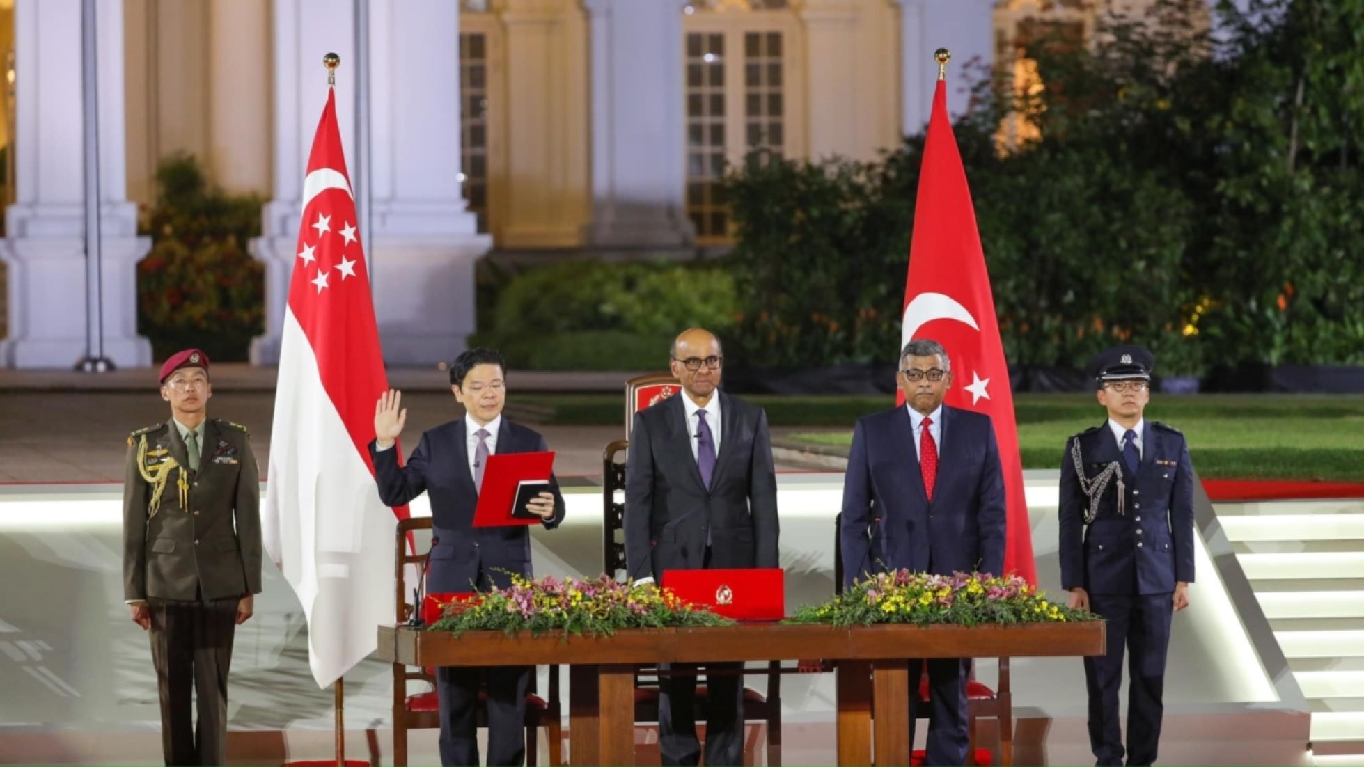 Lawrence Wong Sworn In As Singapore Prime Minister