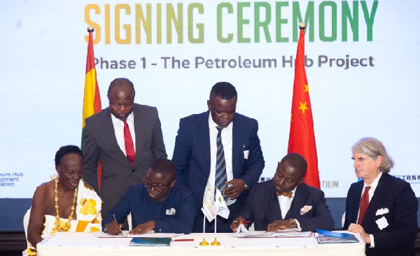 Ghana signs US$12 billion deal to develop first phase of Petroleum Hub project