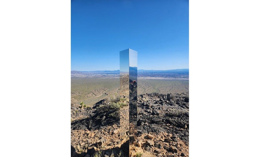 US: New mystery monolith appears in Nevada desert