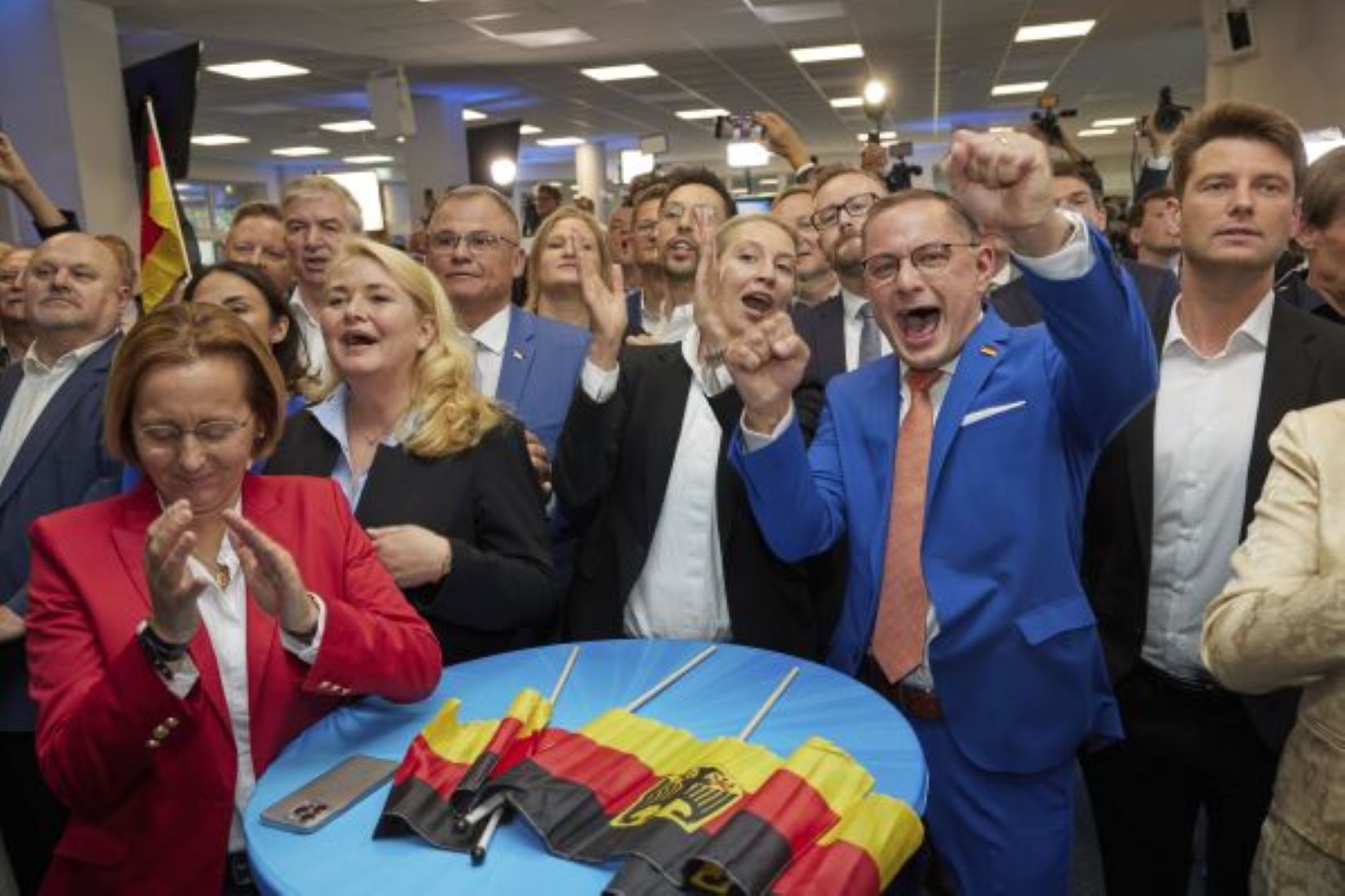 German Ruling Parties Suffer Heavy Losses To Right Wing In European Elections