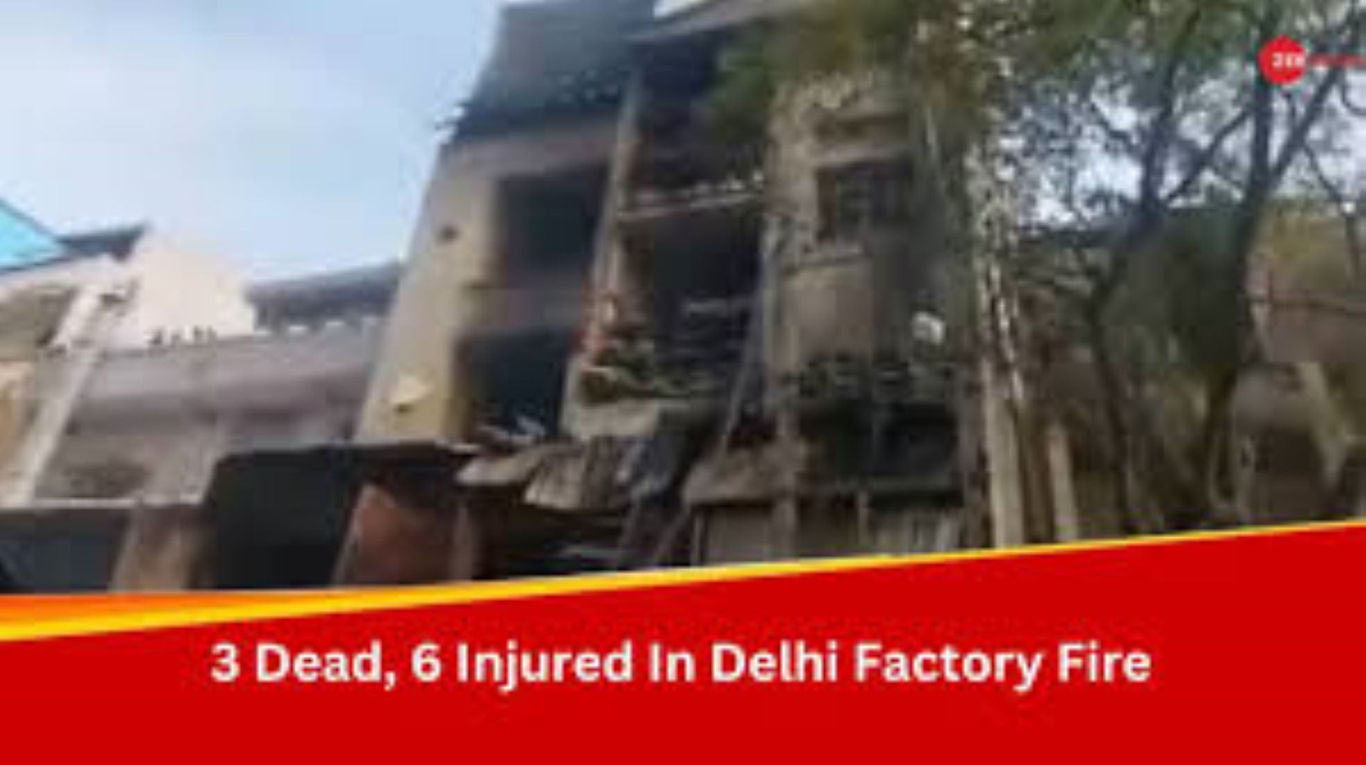 Three Dead, Six Injured In Delhi Factory Fire