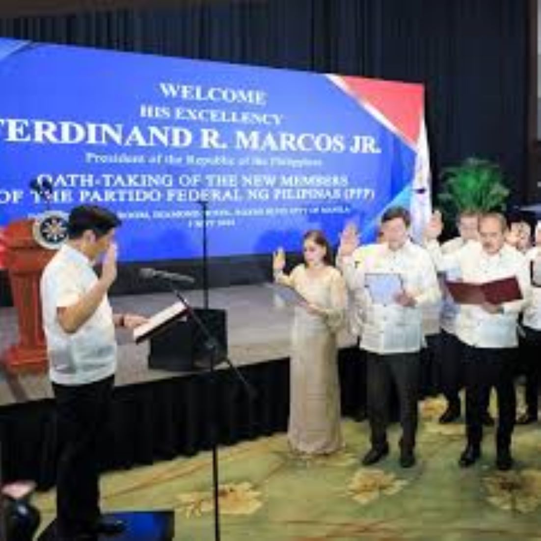 Philippines’ Marcos Political Party Seals Alliance With Another Party