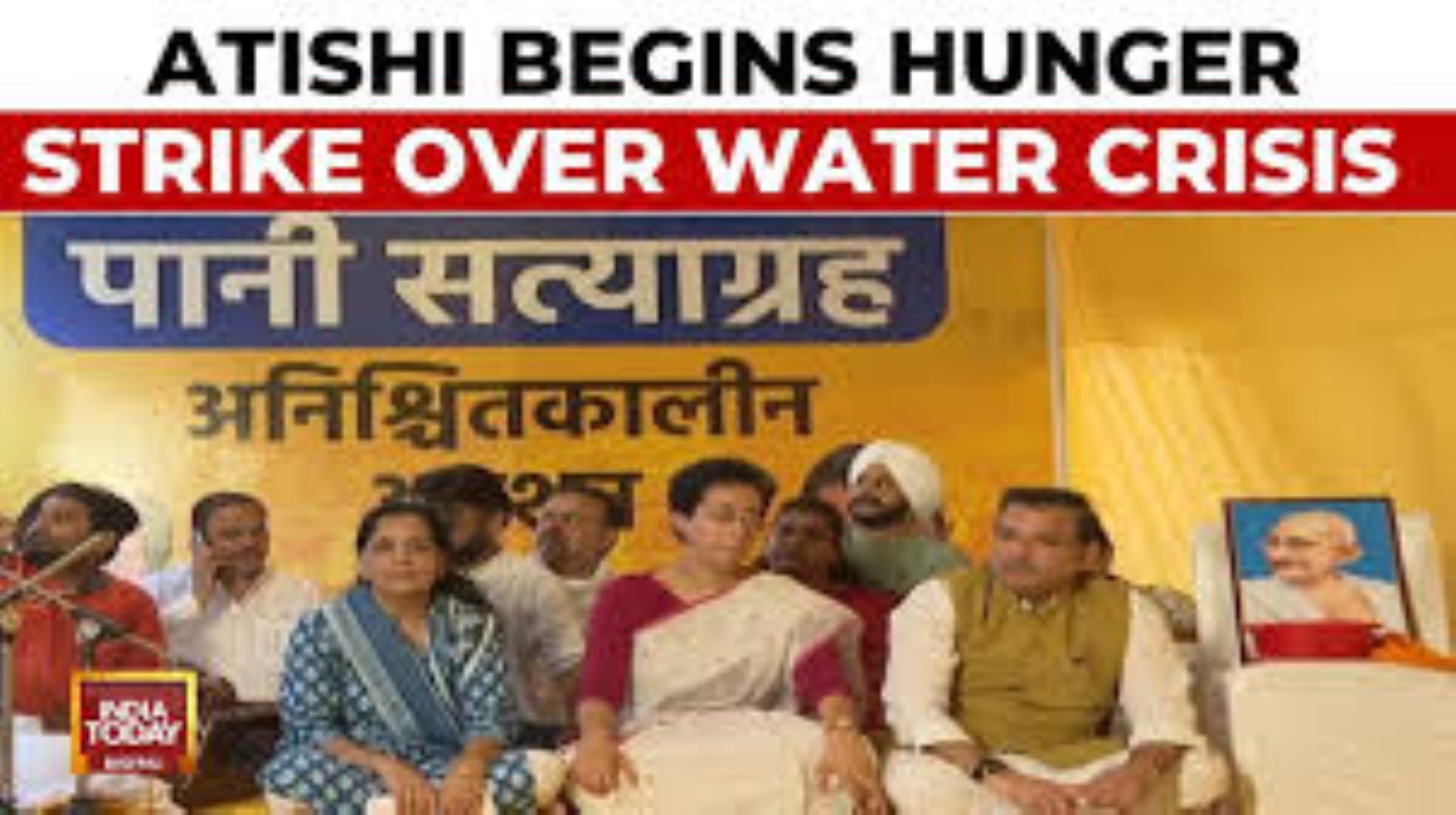 Indian Official On Hunger Strike Over Water Crisis In Capital