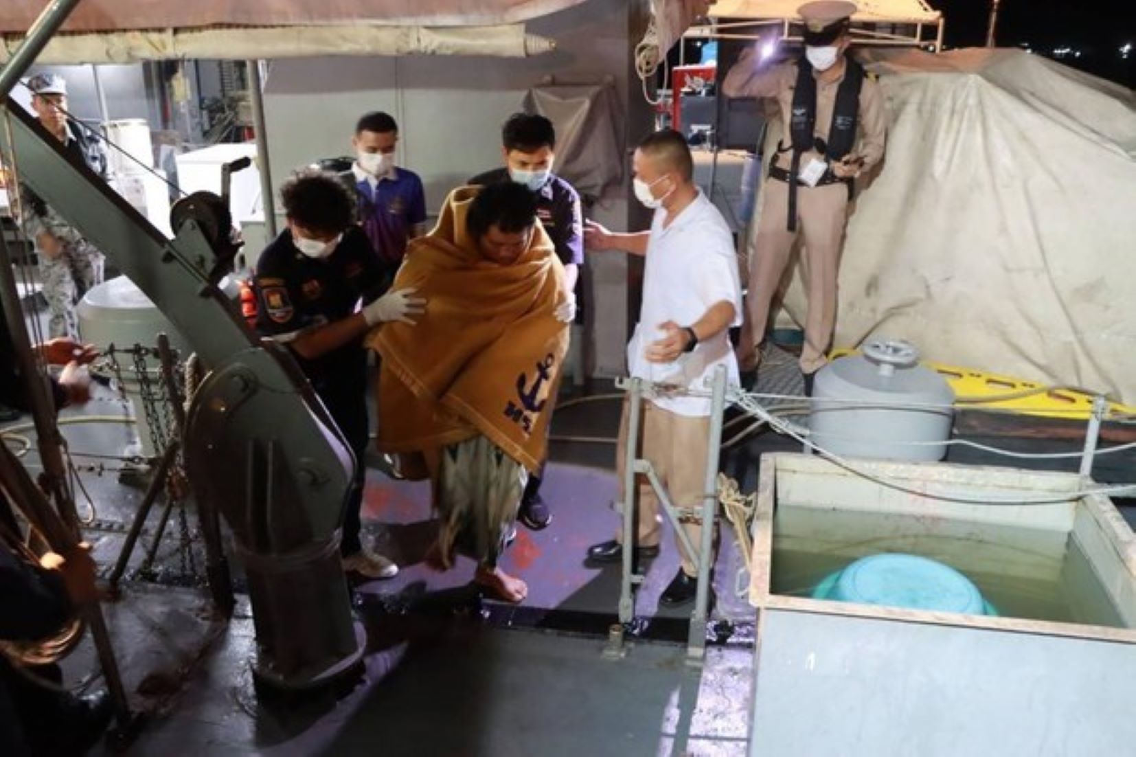 Thai Cargo Ship Sank In Sea Off Cambodia’s Sihanoukville, All 10 Crew Members Rescued