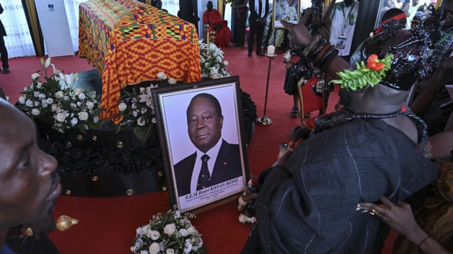 Ivory Coast’s ex-president Bedie buried 10 months after death