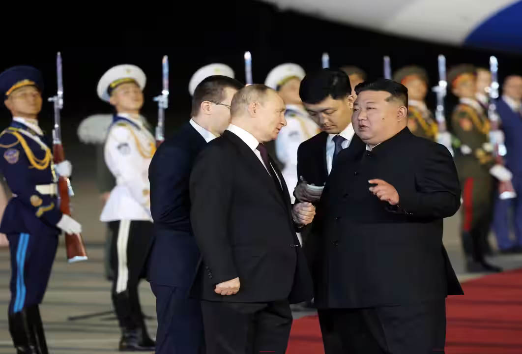 Russian Pres Putin in North Korea to boost defence ties