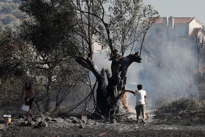 Greece: Anger after fireworks trigger forest fire on tourist island