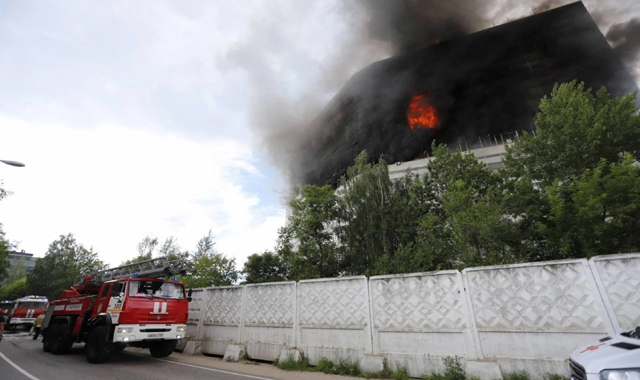 Russia: At least two dead as fire engulfs 8-storey office block; several missing