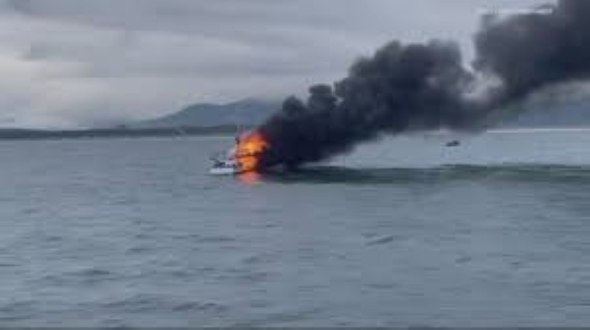 Two Dead, Three Missing After Vessel Caught Fire In Philippines