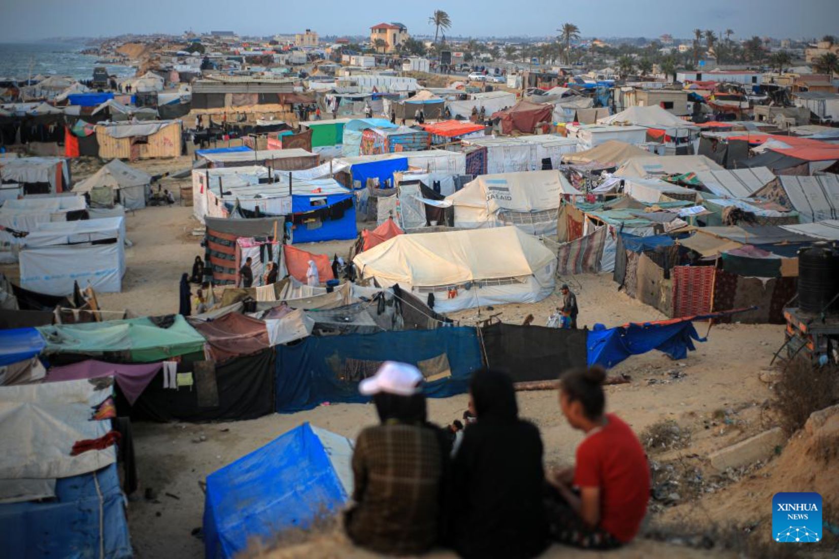 Feature: From One Displacement To Another: Gazans Fleeing Rafah Cram Into Squalid Areas