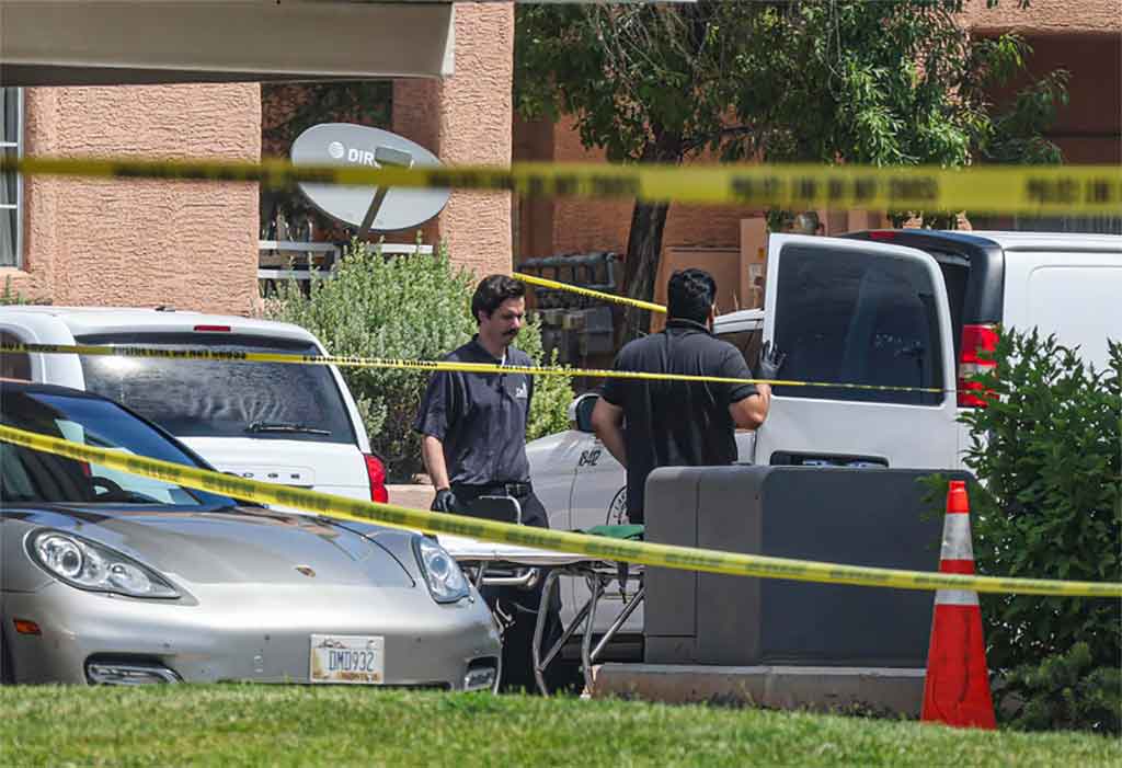 US gun violence: Five dead and girl seriously injured in Las Vegas shooting