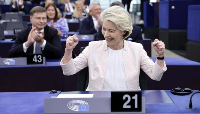 Ursula Von Der Leyen secures five more years in top EU job