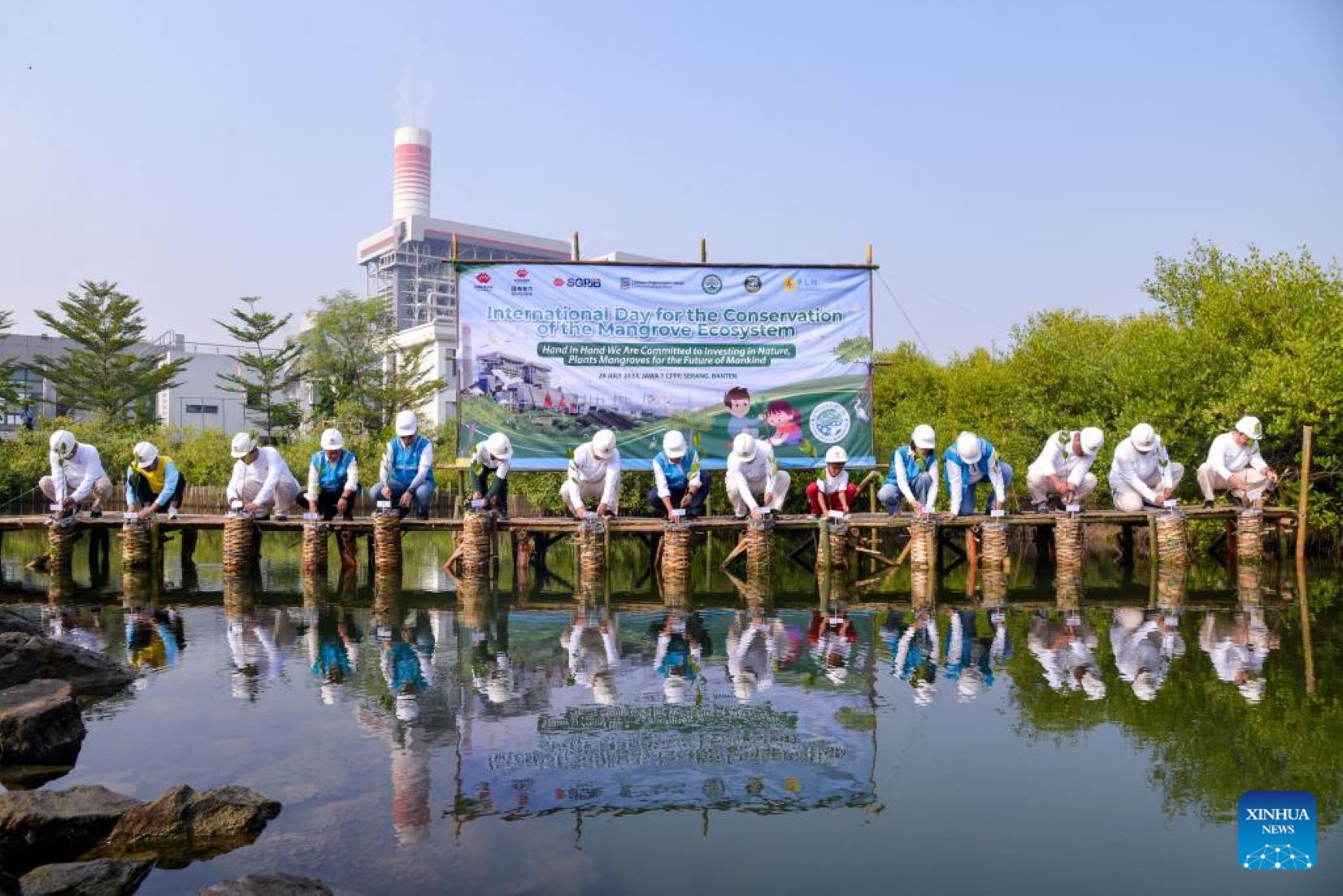 Chinese, Indonesian Firms Marked Mangrove Conservation Day With Community Event