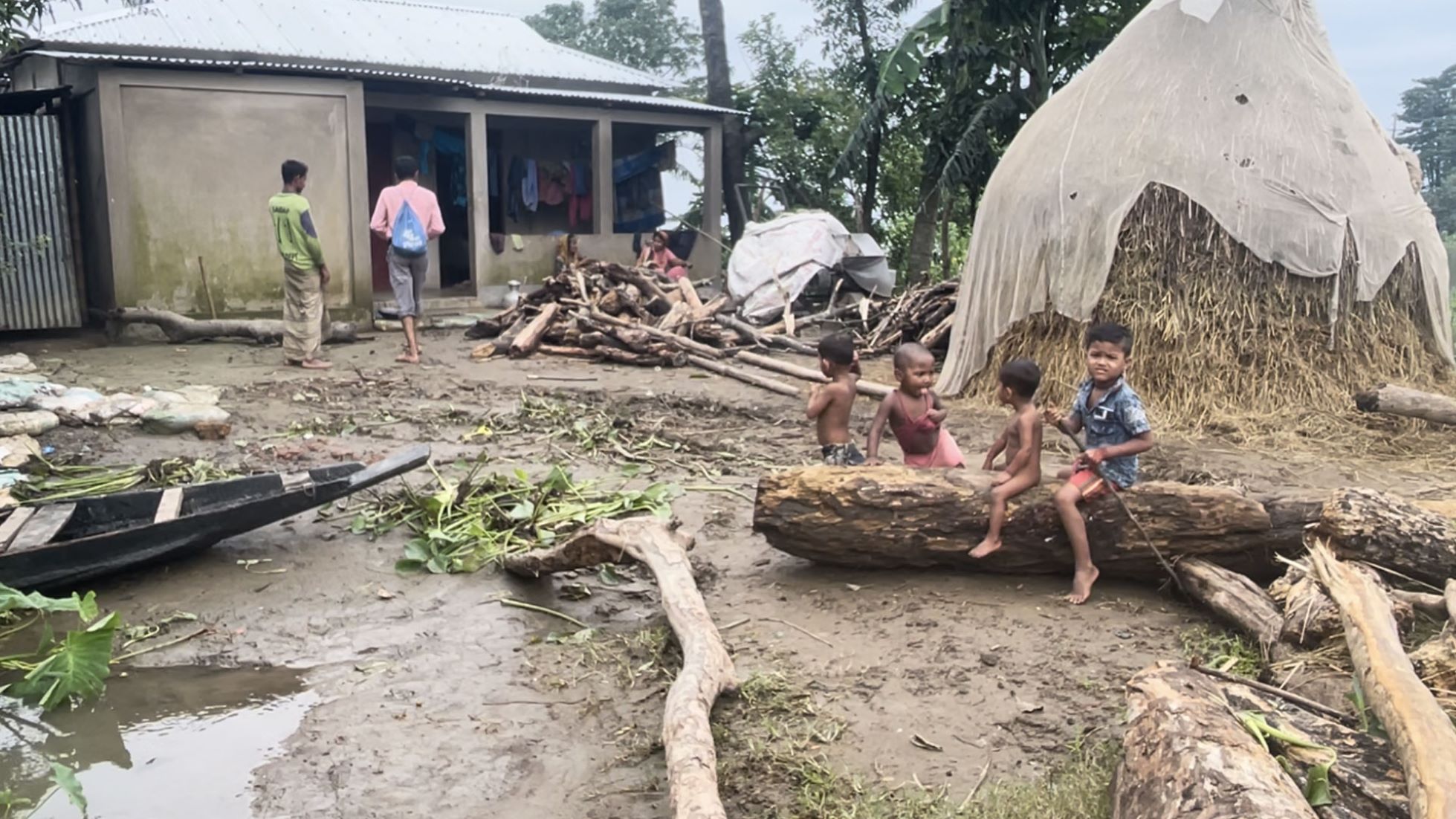 Bangladesh Flood Situation Improves With Water Levels Receding