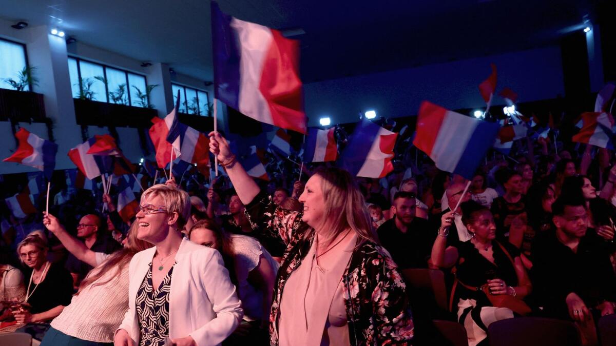 French parliamentary elections: Vote turnout soars as far right eyes power