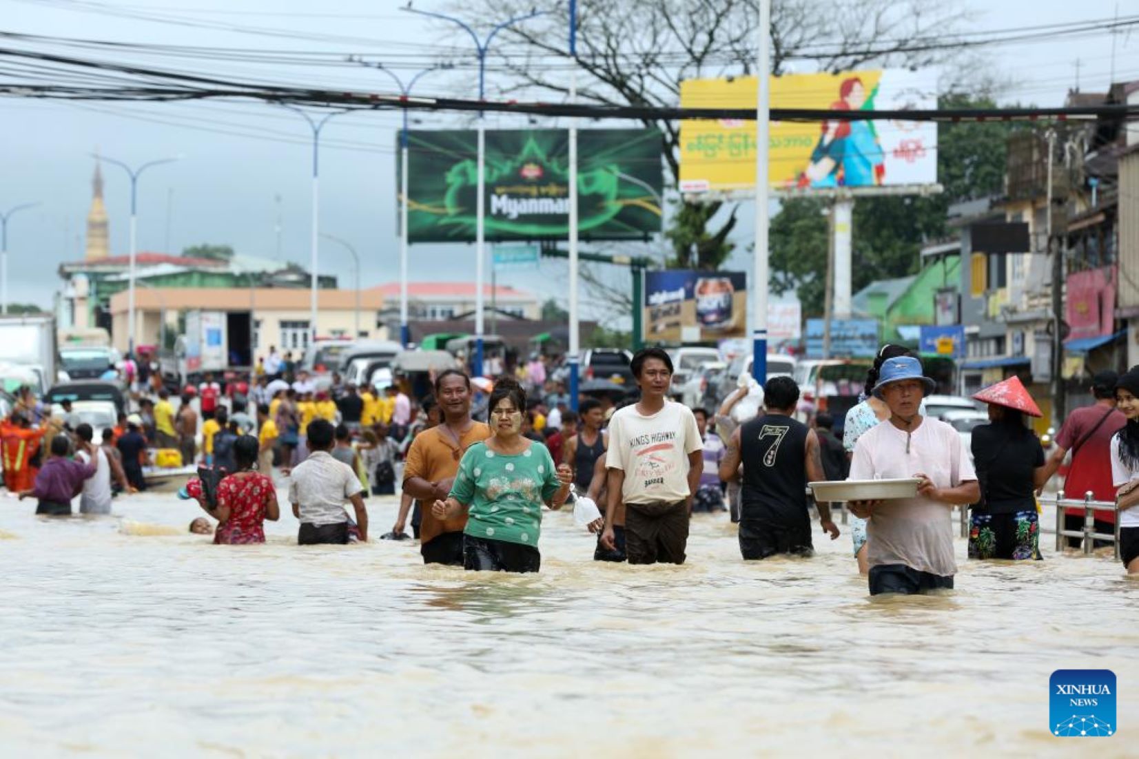 Widespread Flooding Displace Large Number Of People In Southern Myanmar