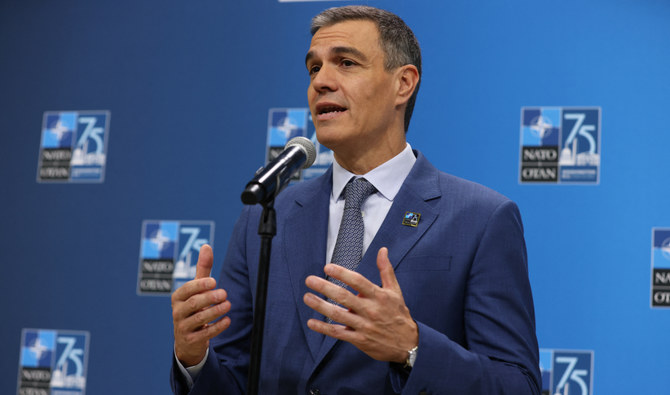 Spain PM at NATO summit rejects ‘double standards’ on Gaza