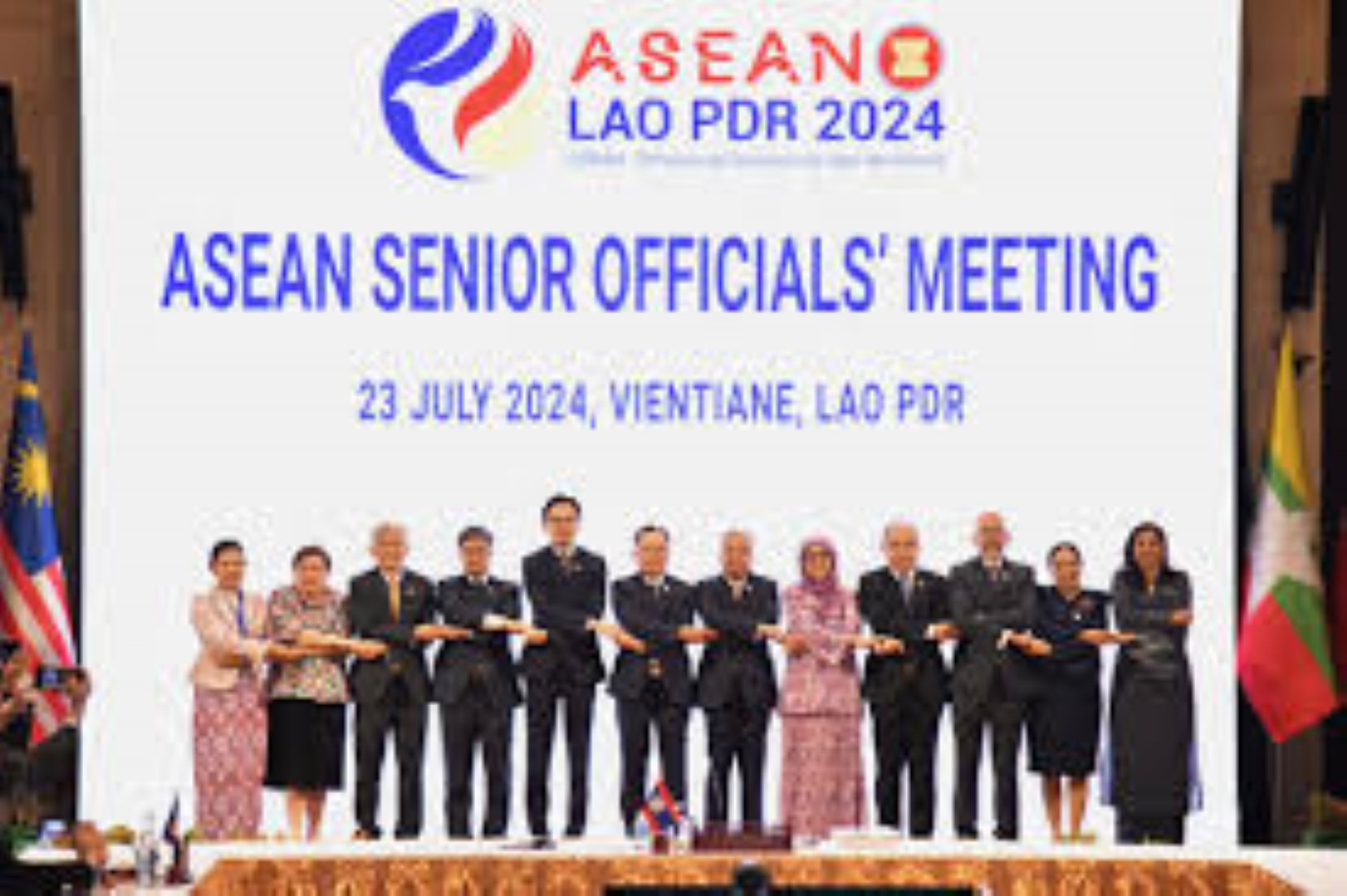 ASEAN Senior Officials Gather In  Vientiane To Discuss Key Issues