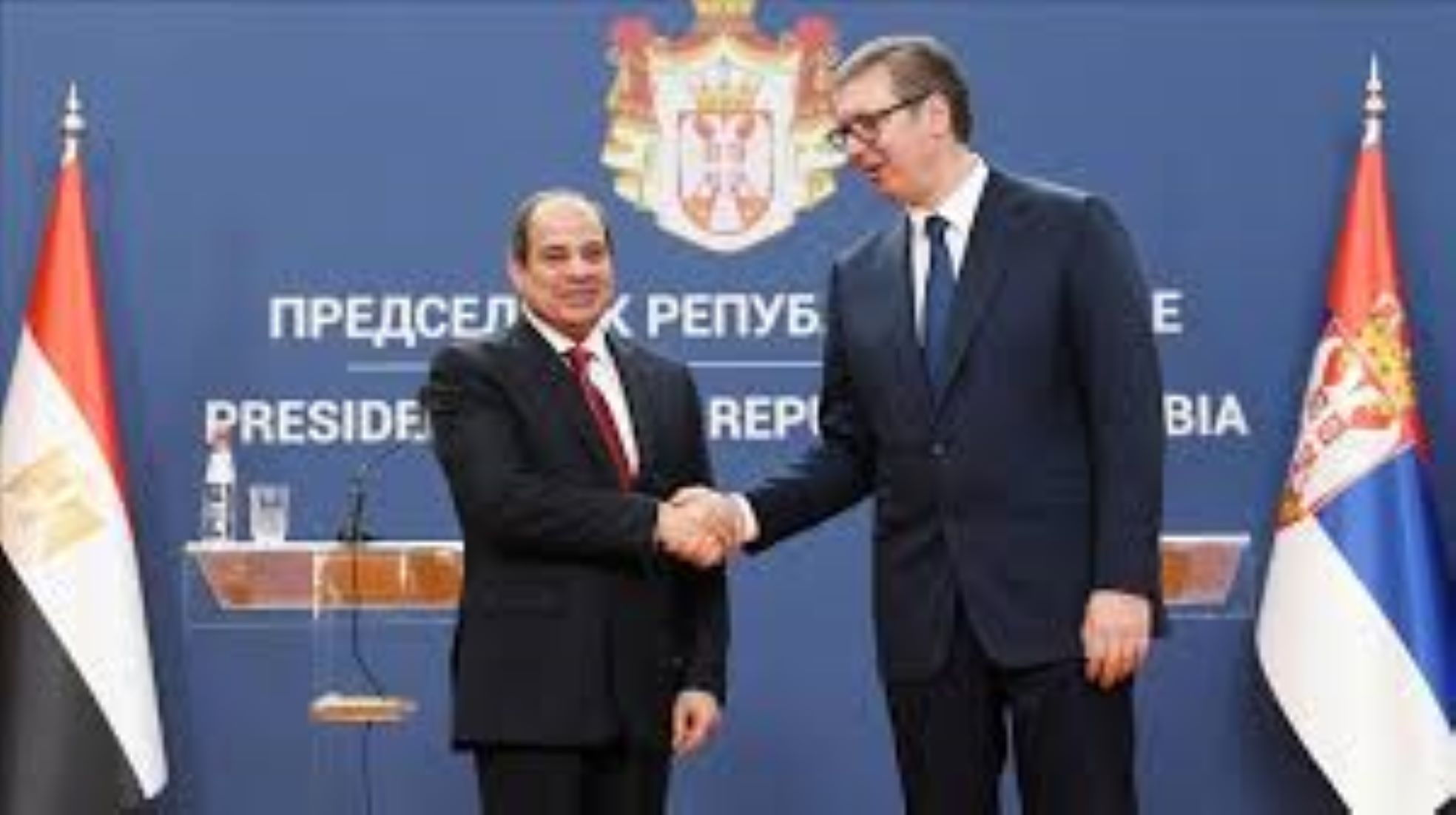 Egypt, Serbia Signed Cooperation Deals In Cairo