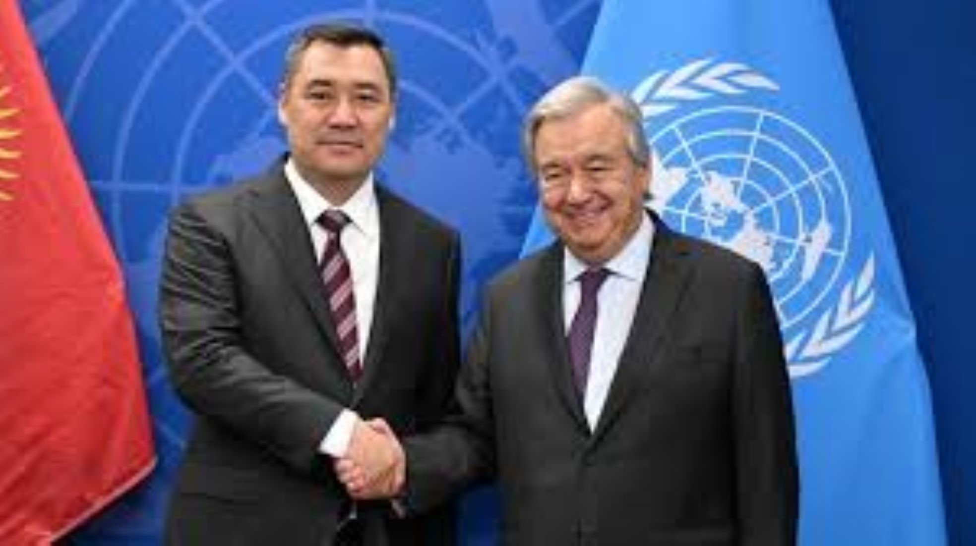 Kyrgyz President Met With Visiting UN Chief