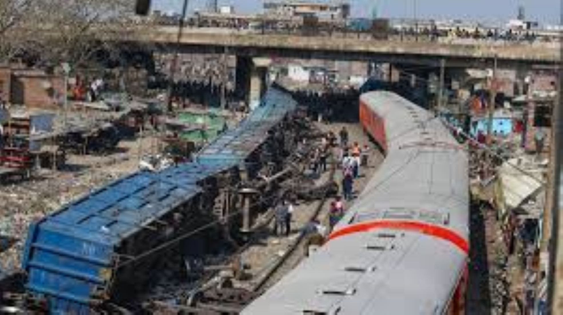 Goods Train Derailed In North India