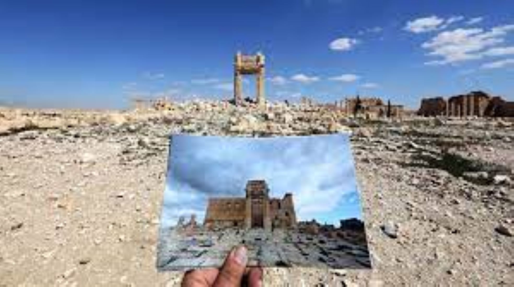 Syria, Russia Join Efforts To Rebuild War-Damaged Historical Landmark In Syria