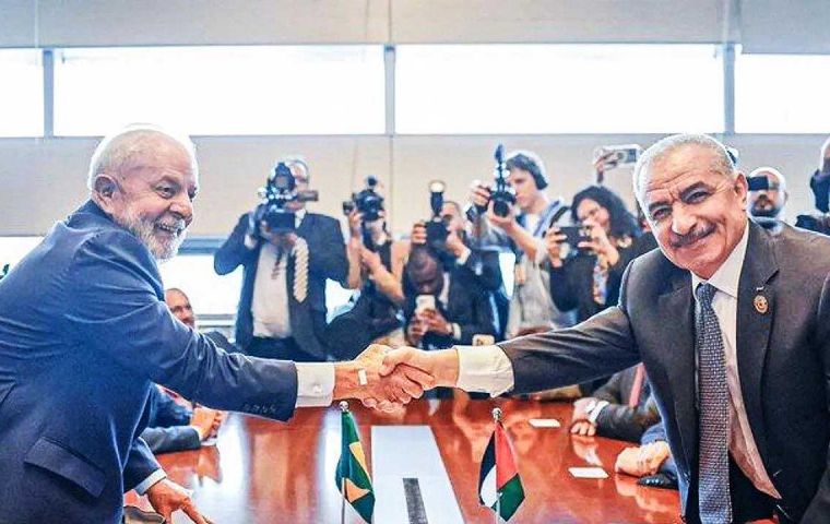 Brazil speeds trade agreement with Palestine in the framework of Mercosur