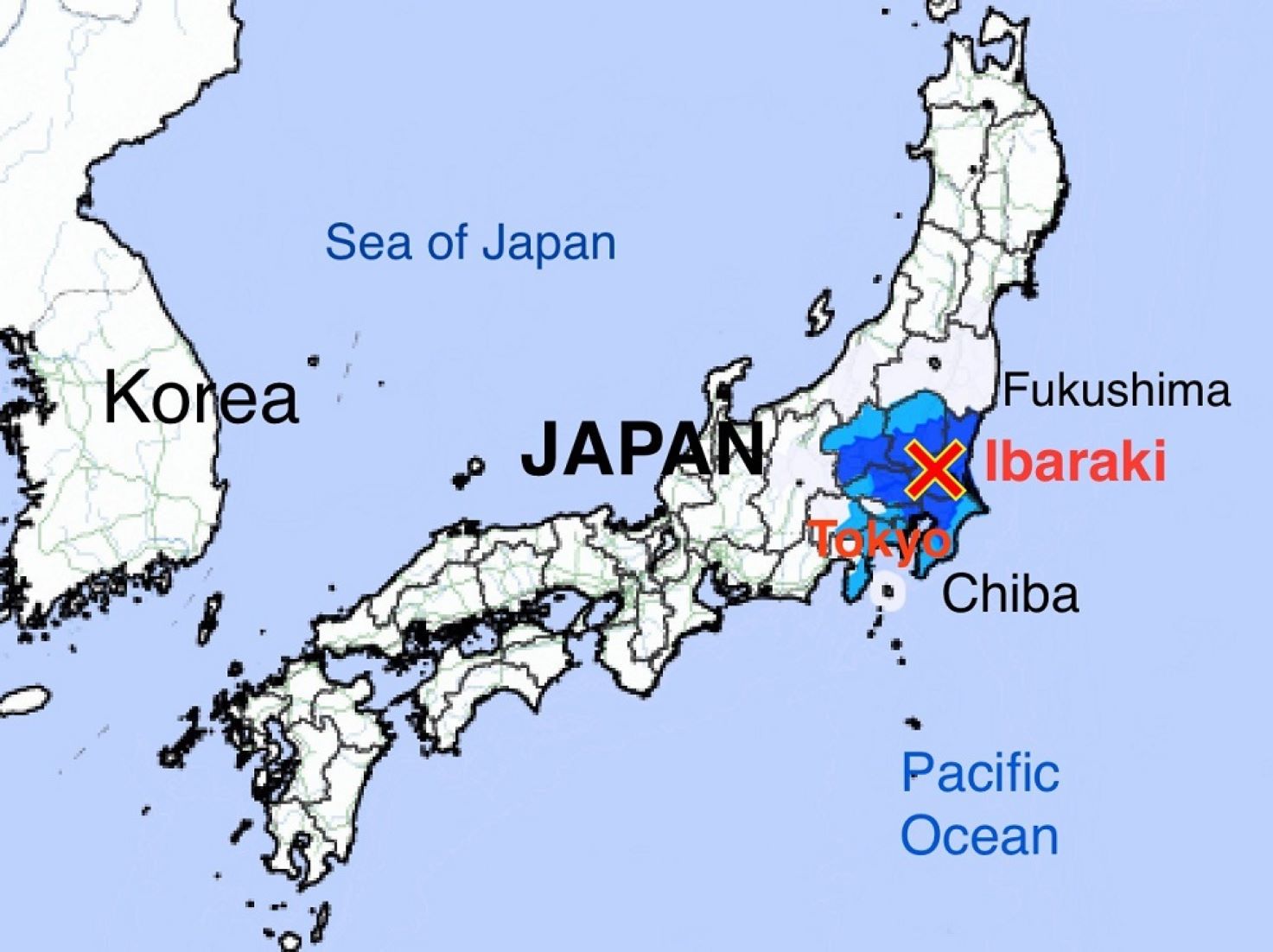 4.7-Magnitude Earthquake Jolted Tokyo Area