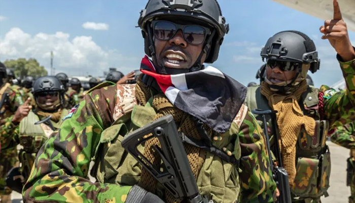 Kenyan police taunted as they square up to Haiti’s gangs