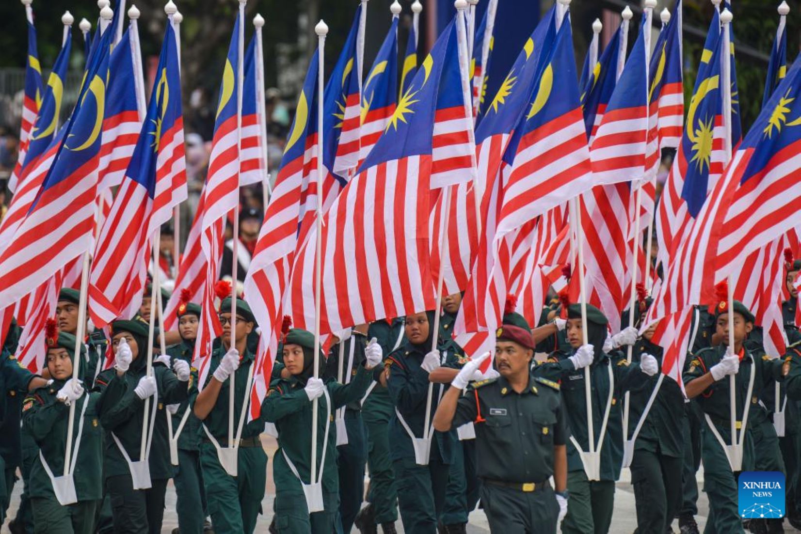 Rehearsal For Malaysia’s National Day Celebrations Held In Putrajaya