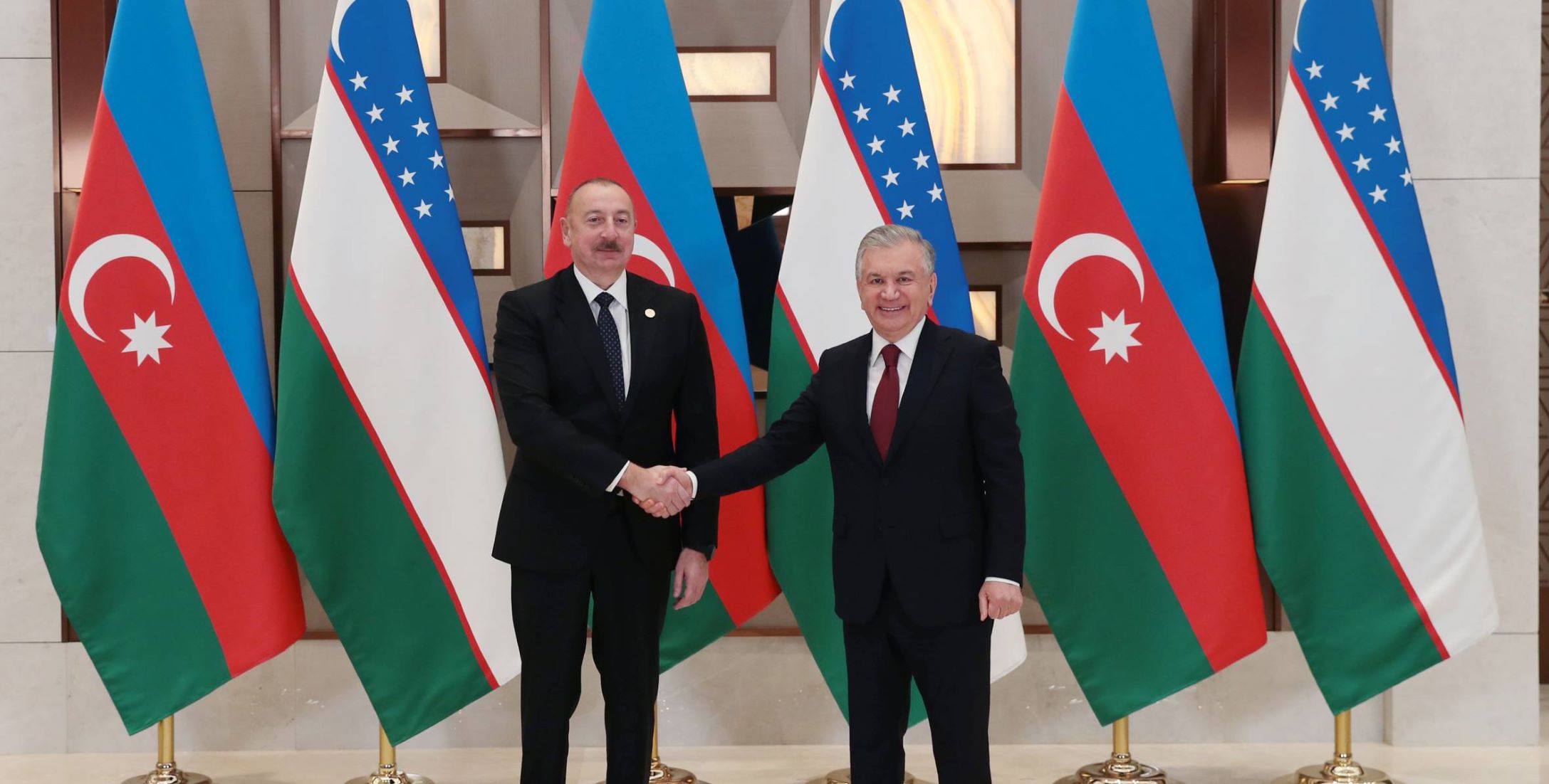 Presidents Of Uzbekistan, Azerbaijan Met In Tashkent