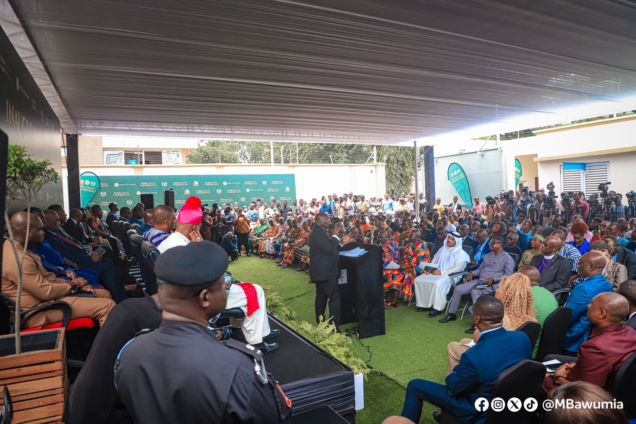 Ghana: VP Dr Bawumia commissions country’s first gold refinery