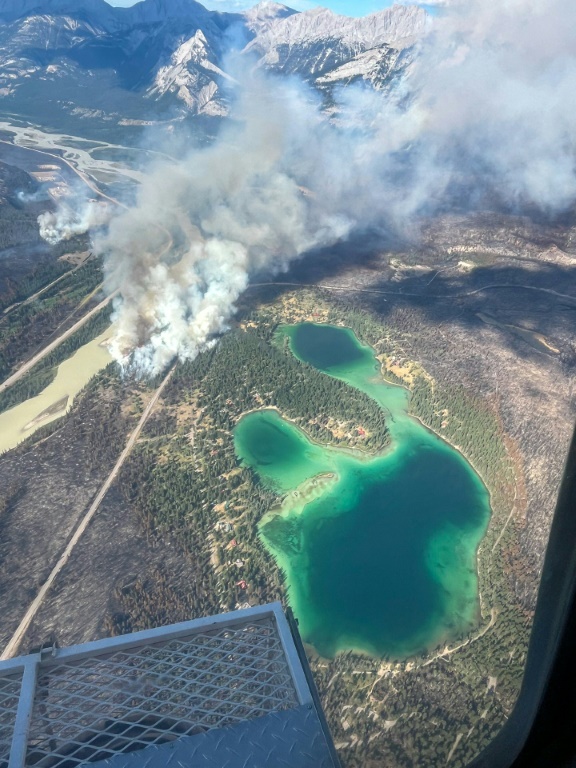 Canada wildfires: Firefighter, 24, is first victim of huge west blaze