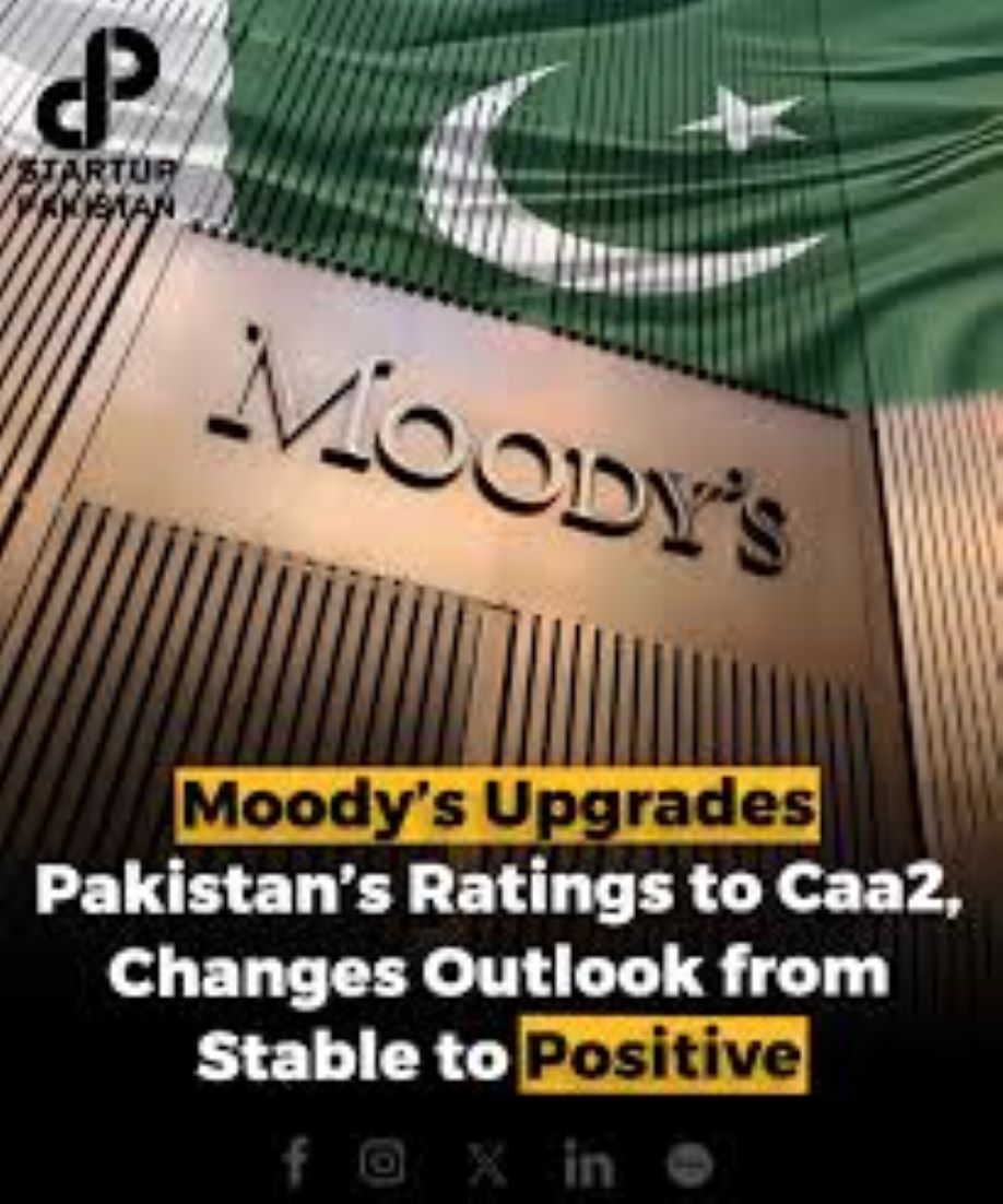 Moody’s Upgrades Pakistan’s Economic Outlook To Positive