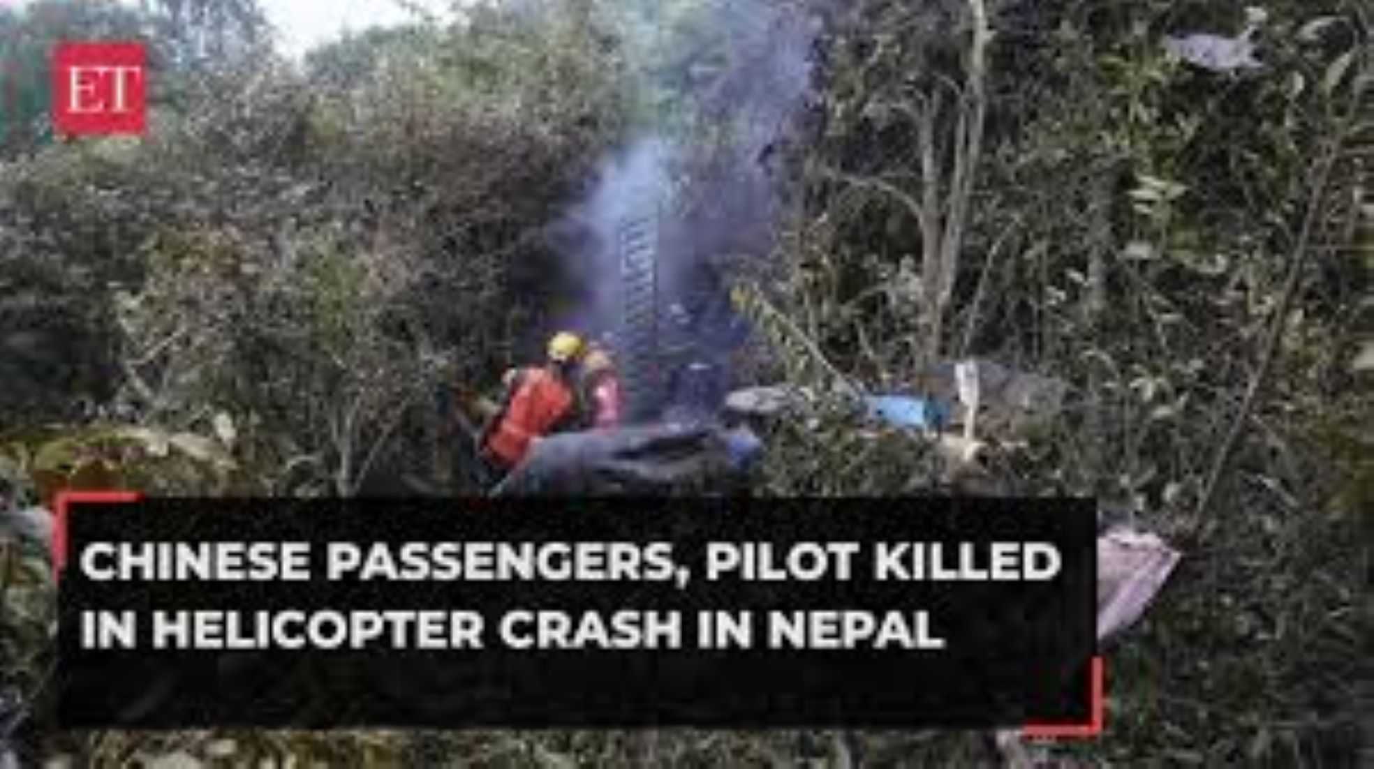 Helicopter Crash In Nepal Killed Pilot, Four Chinese Passengers