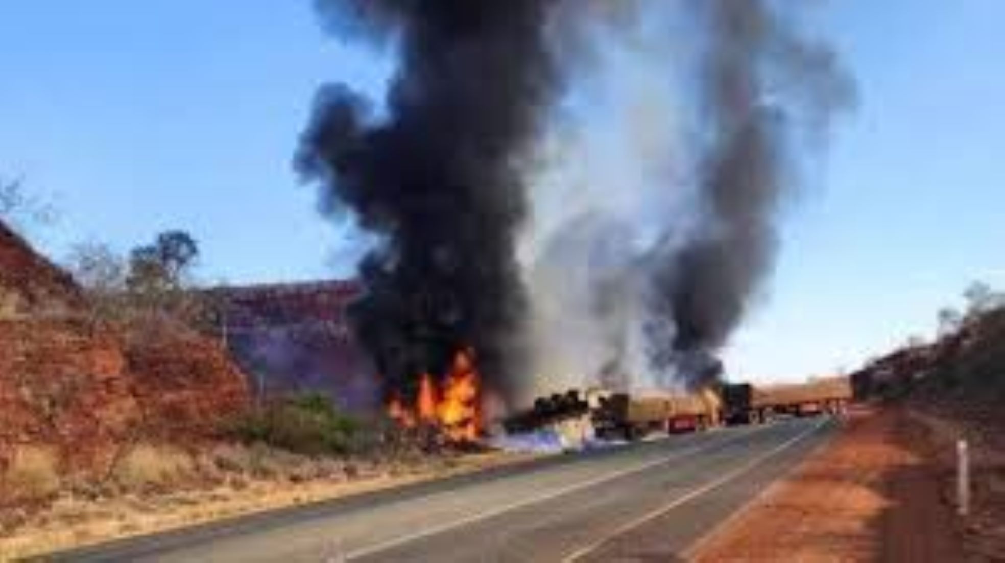 One Dead, Town Evacuated After Truck Carrying Chemicals Crashed, Exploded In Australia