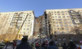 Gas explosion: 4 killed in Russia building collapse