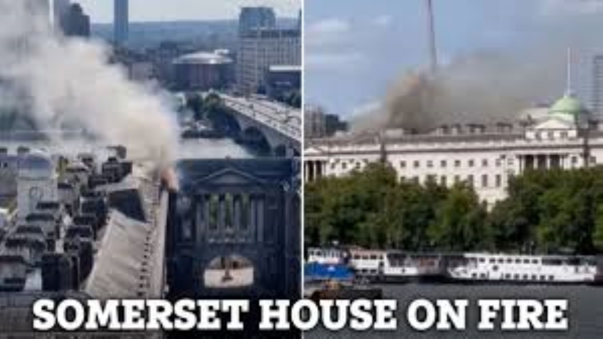 London’s Somerset House Fire Brought Under Control