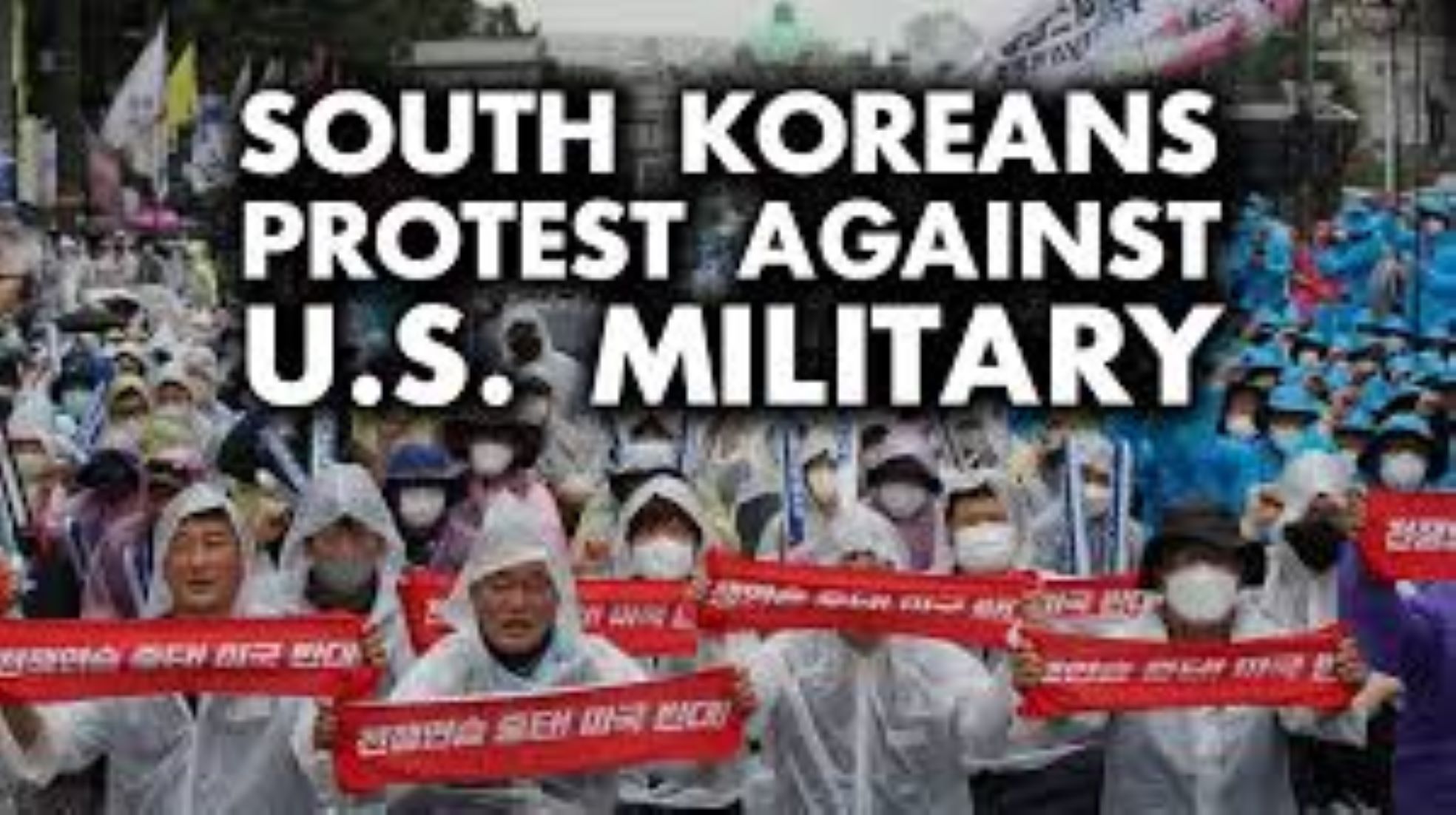 S. Korean Civil Groups Rally Against Joint Military Exercise With U.S.