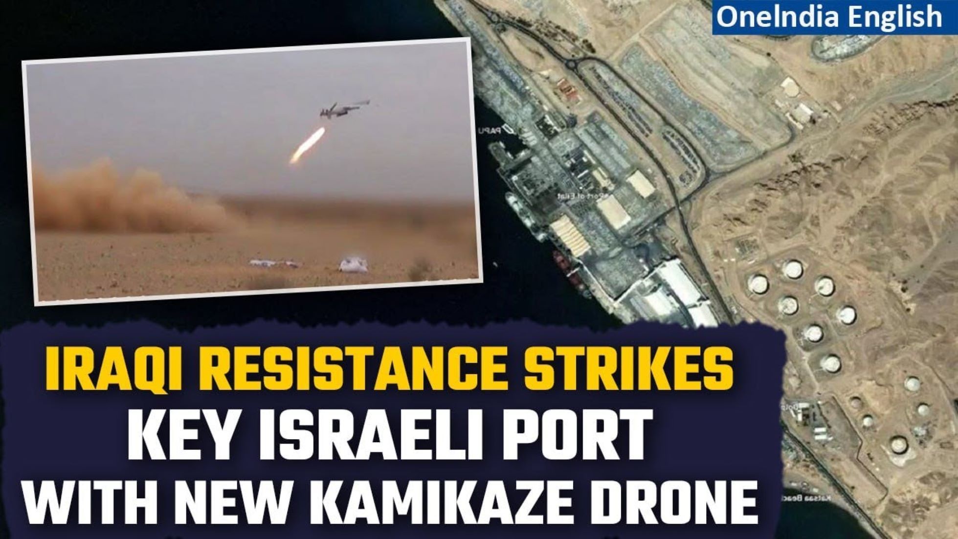 Iraqi Militant Group Claims Drone Attack On Israel’s Eilat