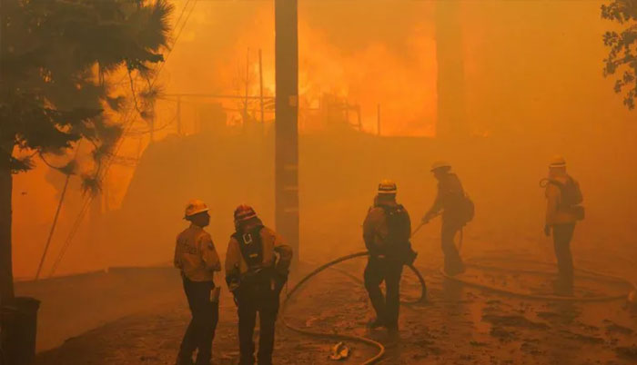 US wildfires: Man arrested for allegedly starting California’s Line Fire