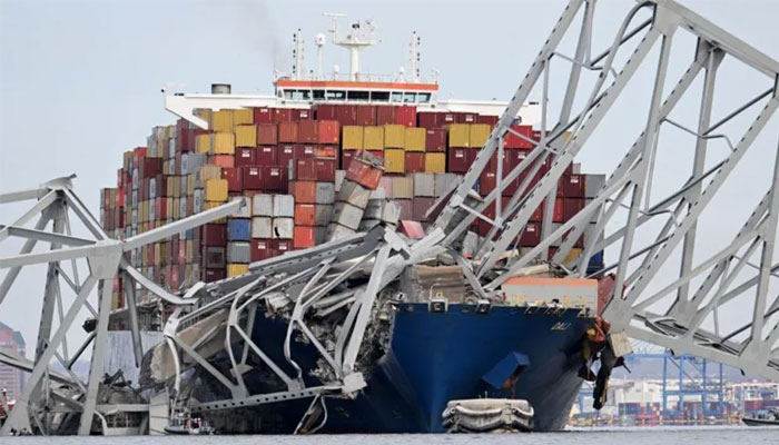 US sues ship firms for $100m over Baltimore Bridge crash